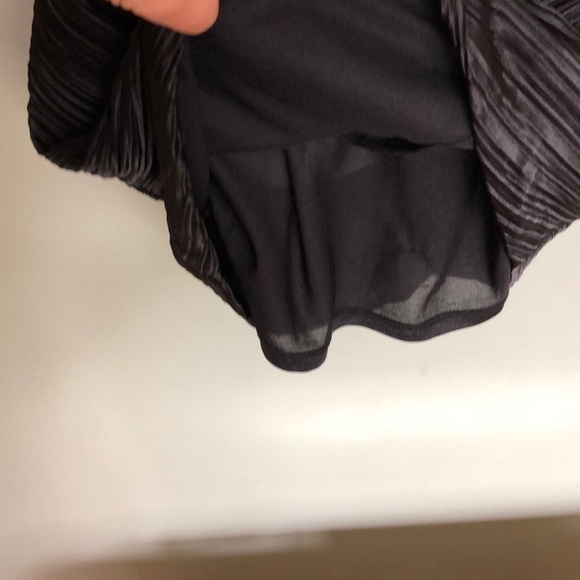 NEW Max & Cleo 2 Woven Textured Black Sheath Party Wedding Guest Cocktail Dress - Picture 4 of 8